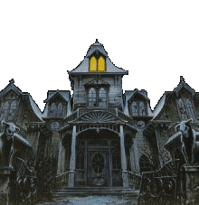 Haunted  Houses      in Halloween  Halloween  Discount 